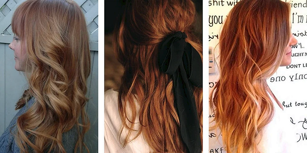 Ombre Färbung für dunkles Haar