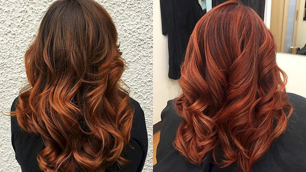 Tönendes Haar Ombré