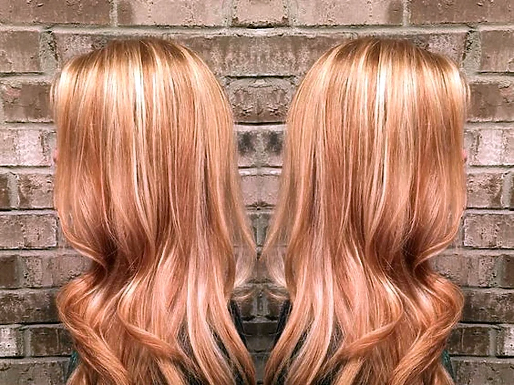 Honigblonde Töne