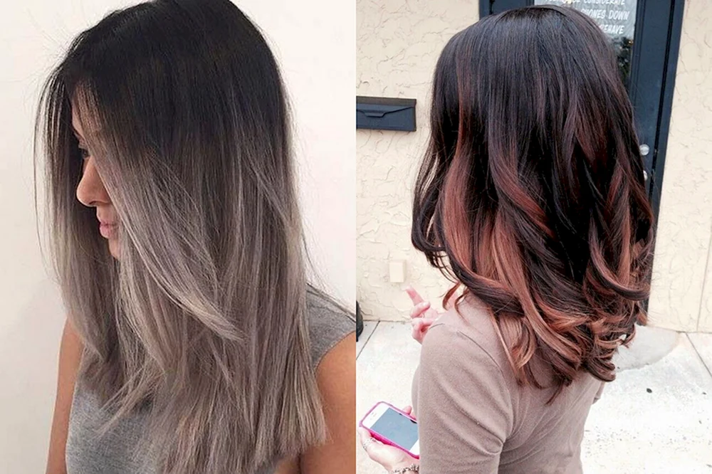 Shatush blond färben