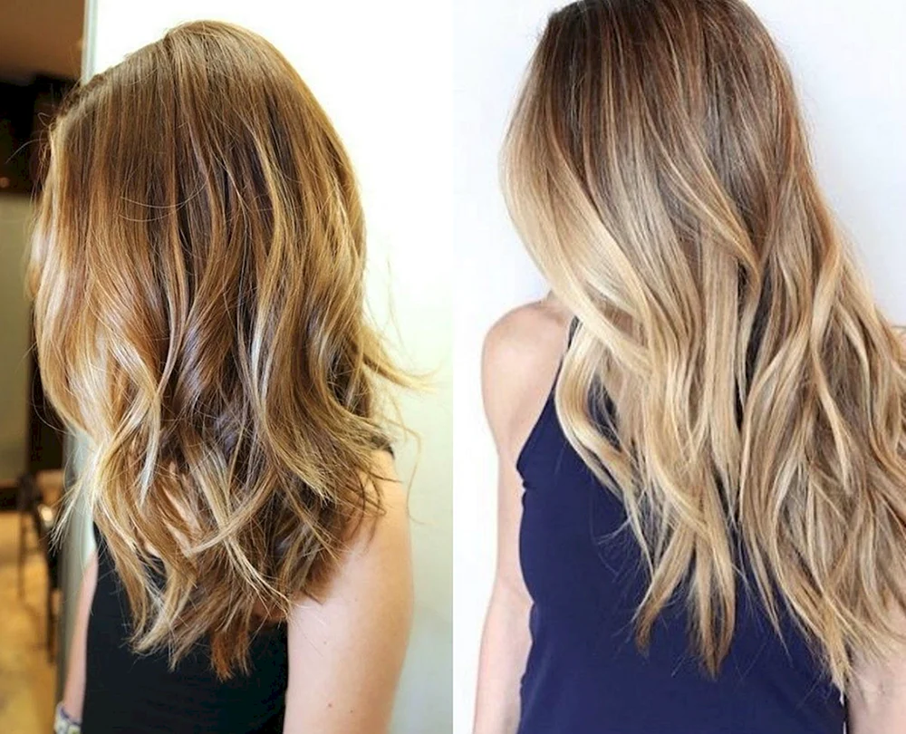 Shatoo bis Mitteldunkelblondes Haar