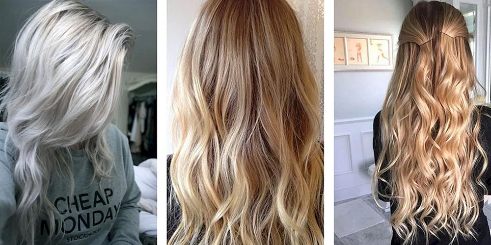 Sarah Jessica Parker Shatush weizenblondes Haar
