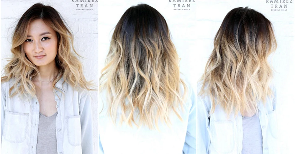 Balayage ombré shatush