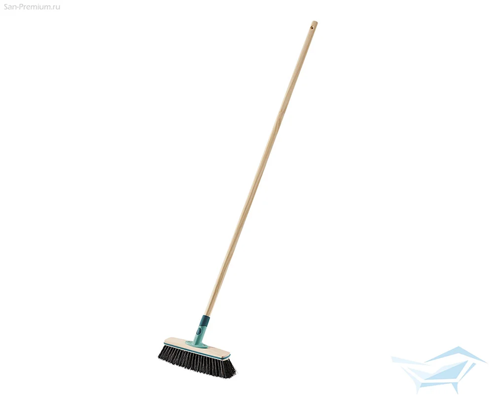 Azur Bodenbürste mit Stiel 110cm