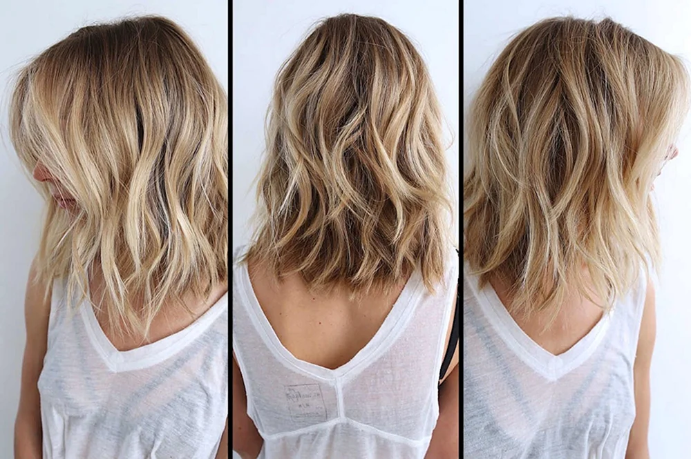 Kare Locken Balayage