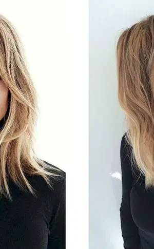 Zotteliger Long Bob