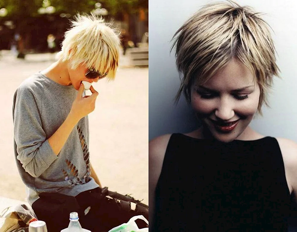 Sheggie Pixie Haarschnitt