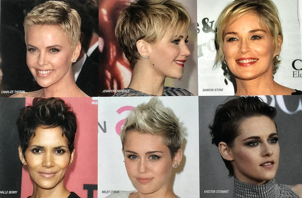 Sharon Stone kurzer Haarschnitt