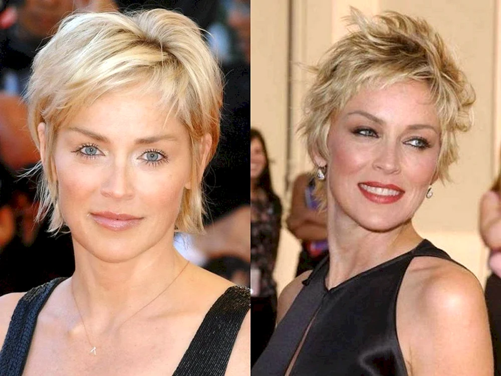 Sharon Stone Haarschnitt