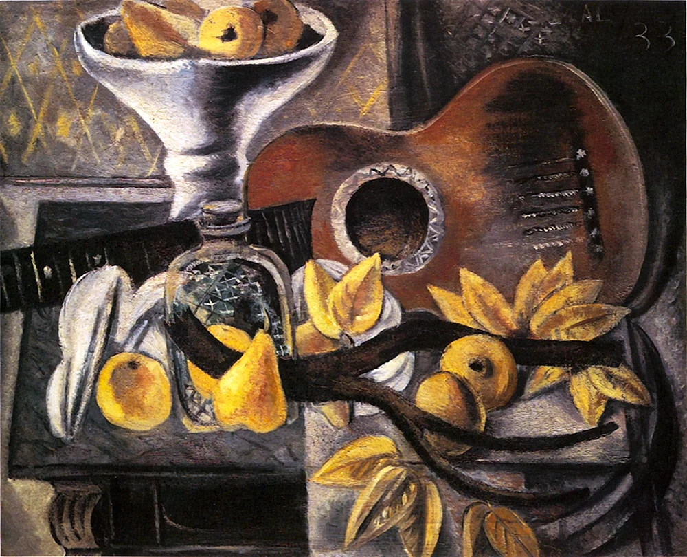 Peter Konchalovsky Stilleben. P. Konchalovsky „Tablett und Gemüse“.
