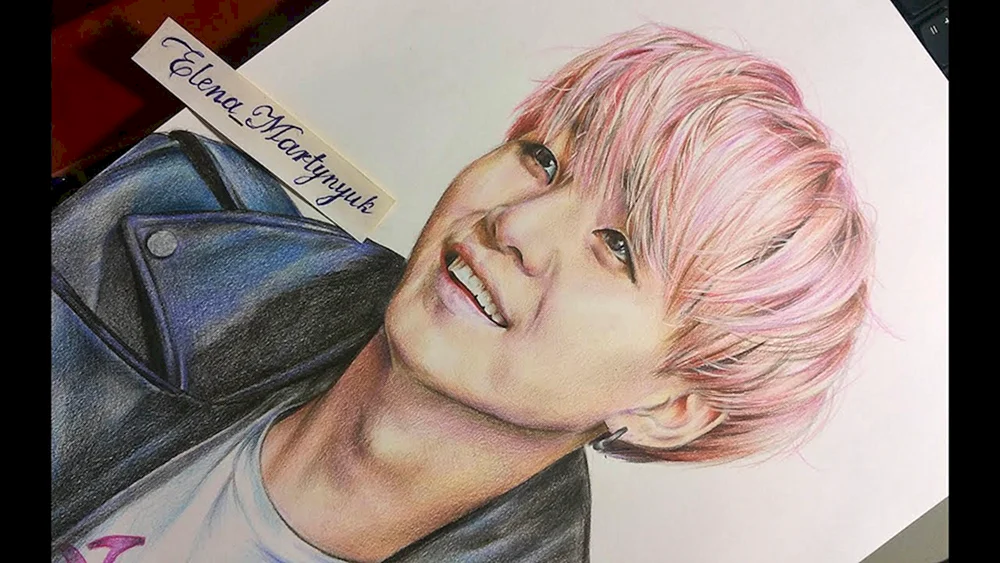Zeichnungen BTS anime tehyun