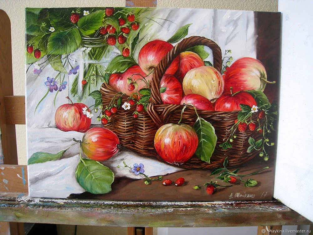 Schumakova Elena „Beeren und Äpfel“