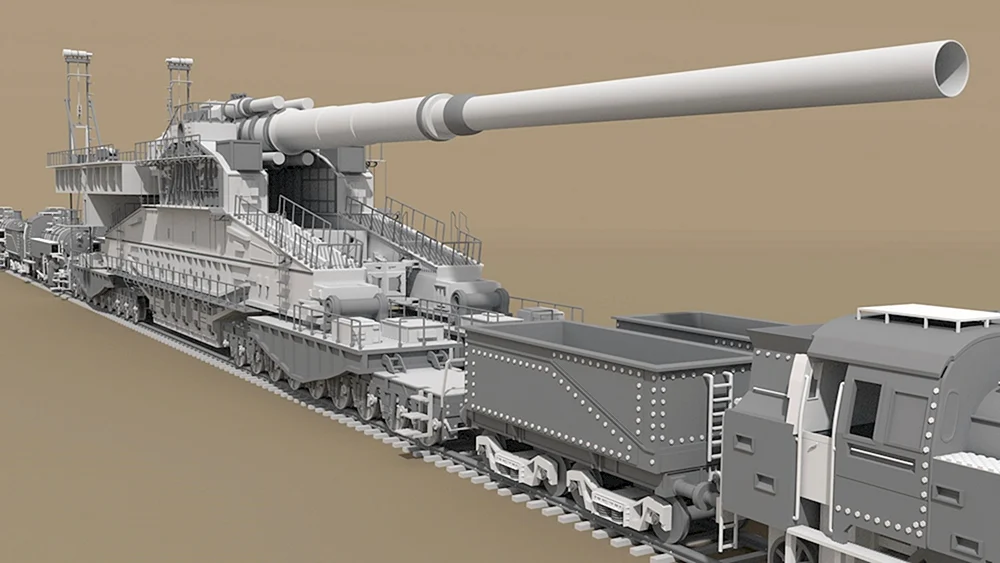 Schwerer Gustav Kanone