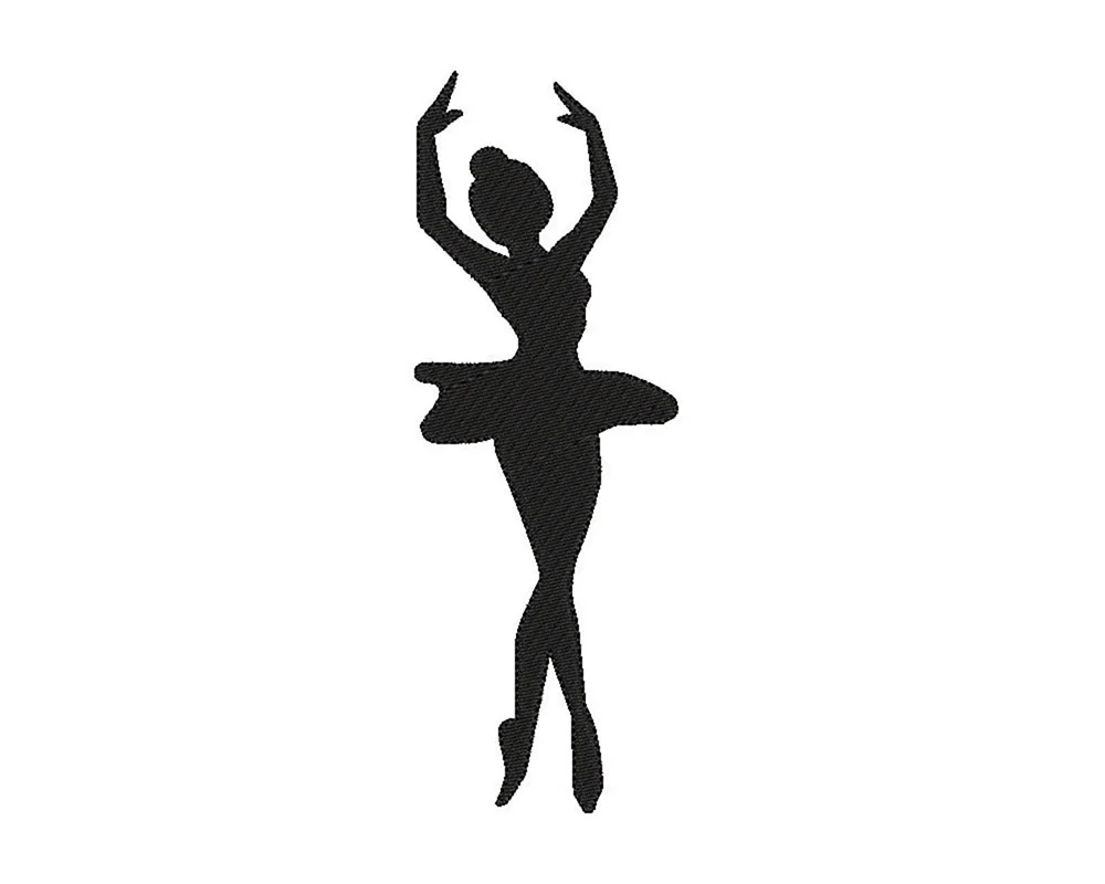 Ballerina-Silhouette