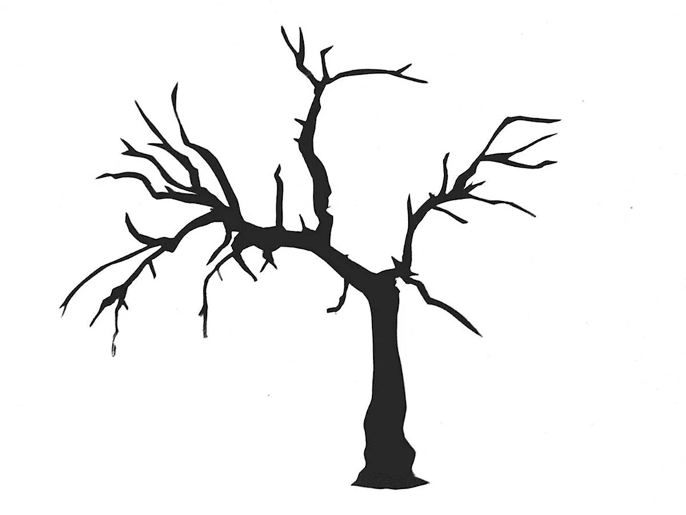 Baumsilhouette