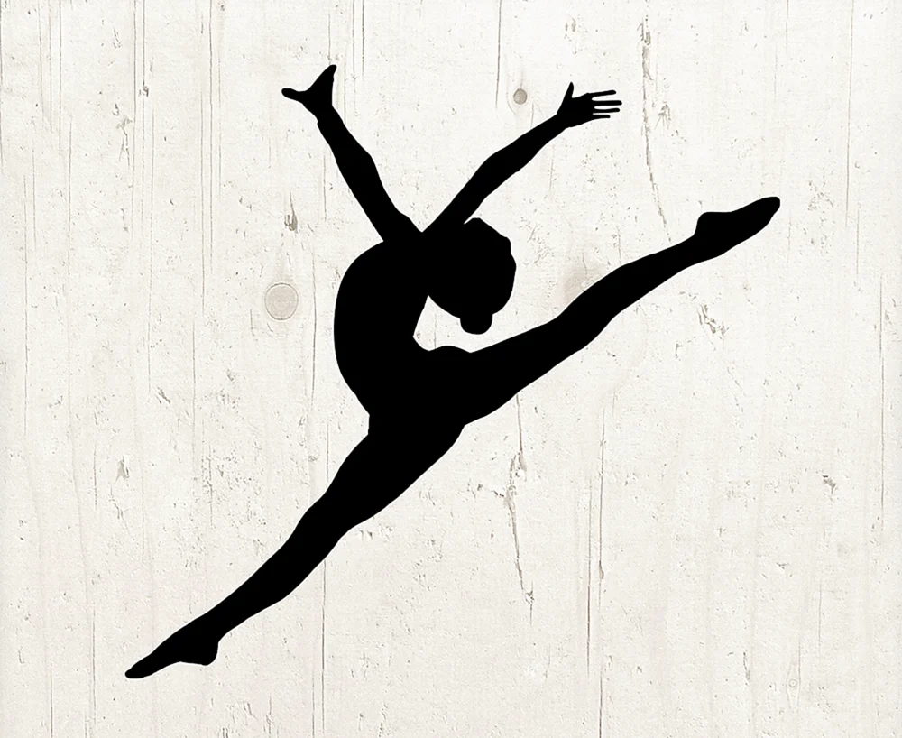 Ballerina-Schablone