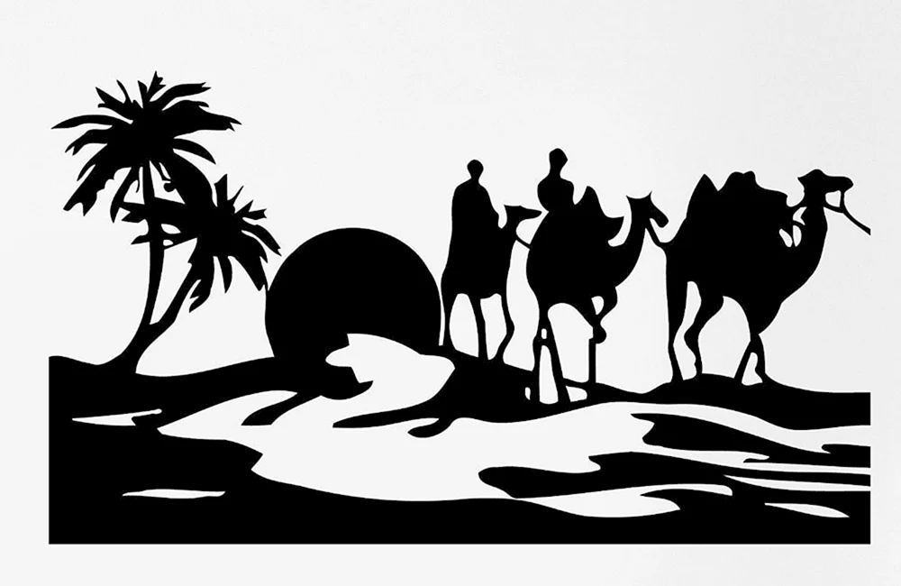 Silhouette Landschaft Natur