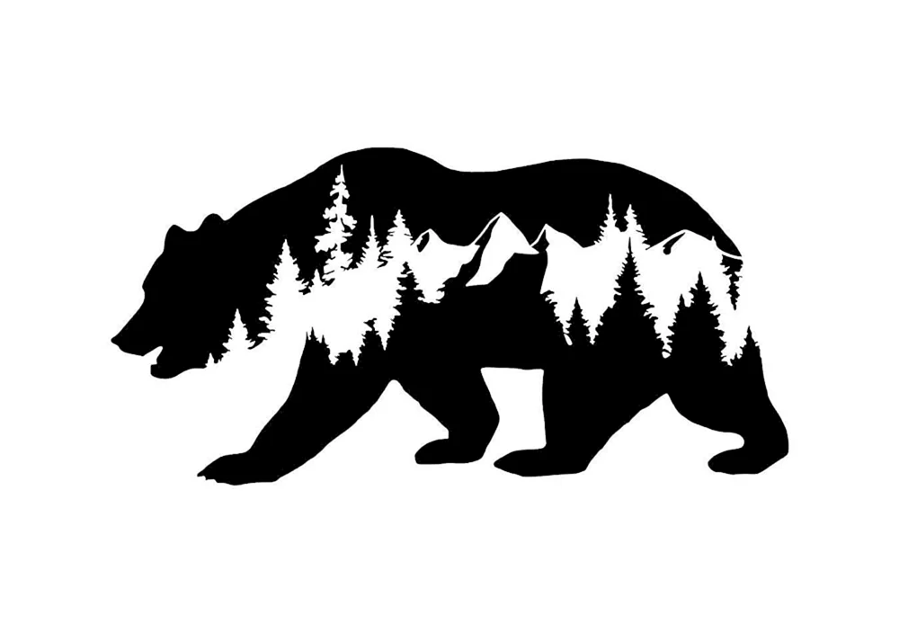 Bär Silhouette