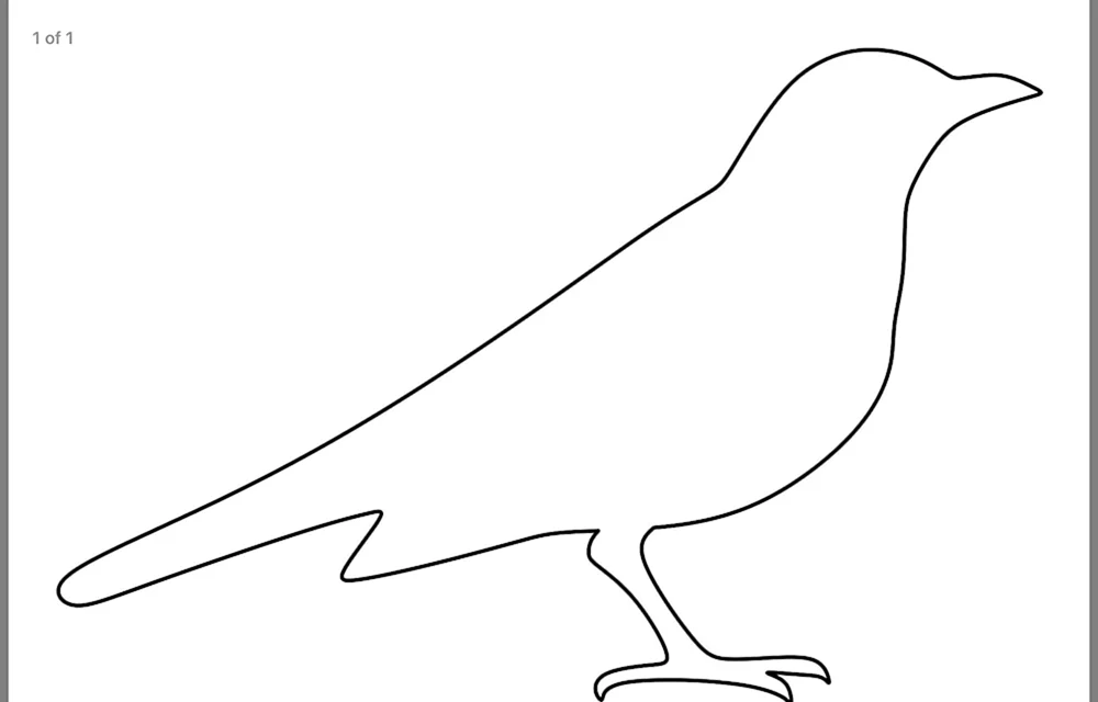 Vogelsilhouette