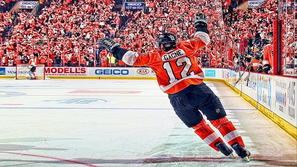 Ampan Alexander Ovechkins Eishockeytorwart Kunst. Hockeyspieler