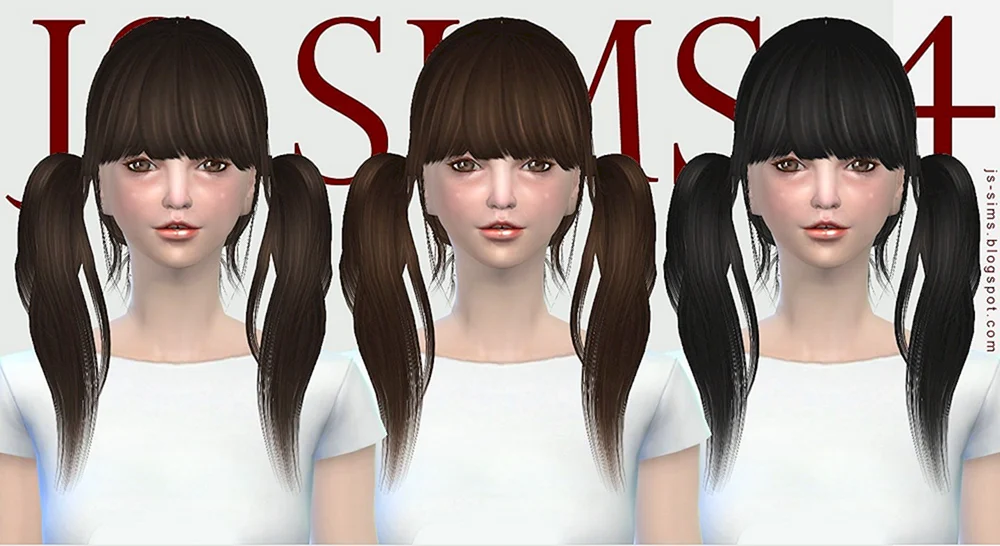 Sims 4 Haar Pferdeschwanz