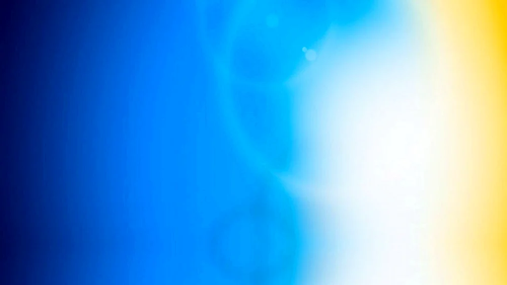 Blau-gelber Farbverlauf