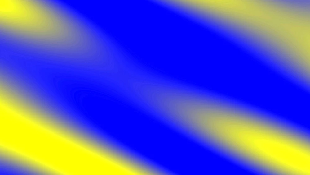 Blau-gelber Farbverlauf