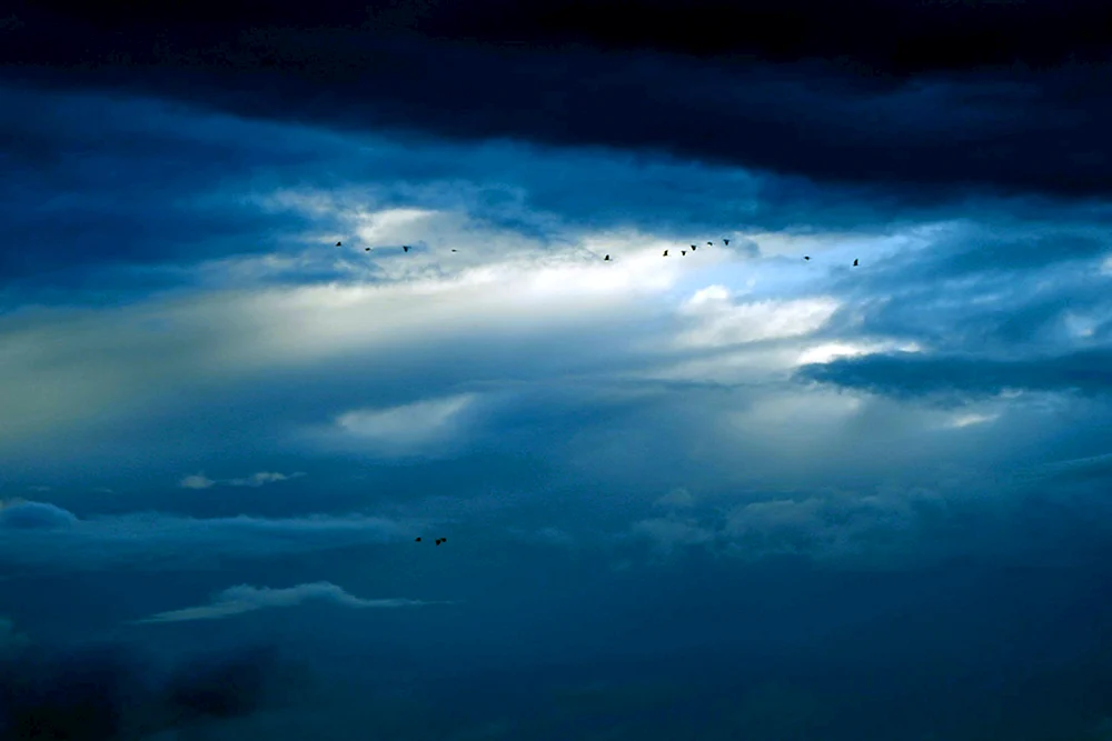 Blauer Himmel