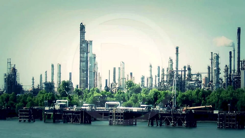 Industriehintergrund