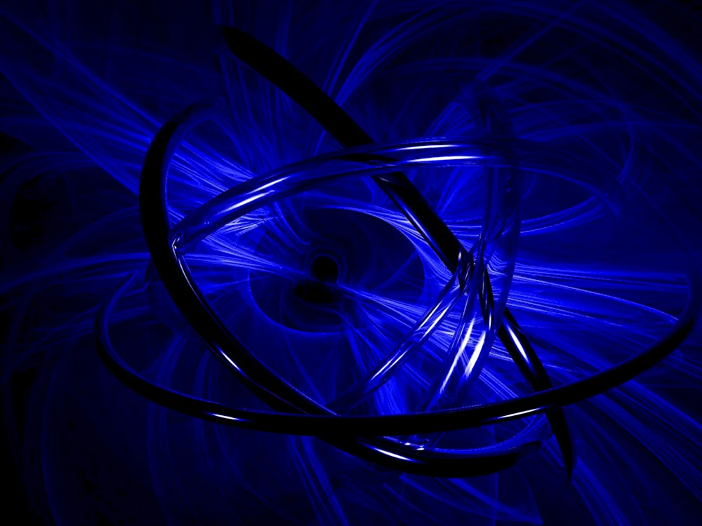 Blau abstrakt