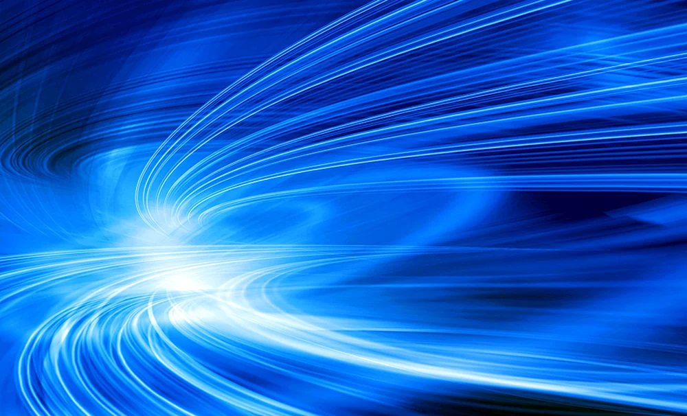 Blau abstrakt