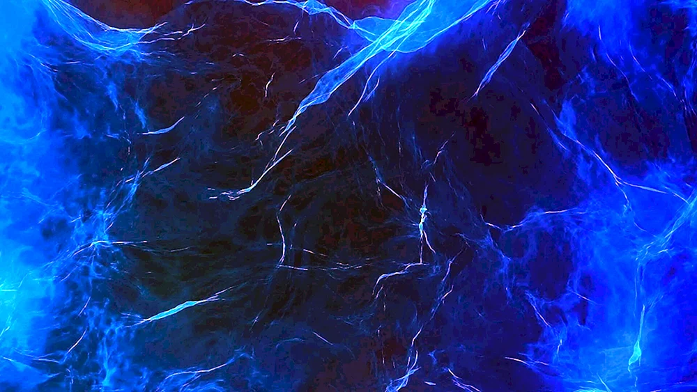 Blau abstrakt