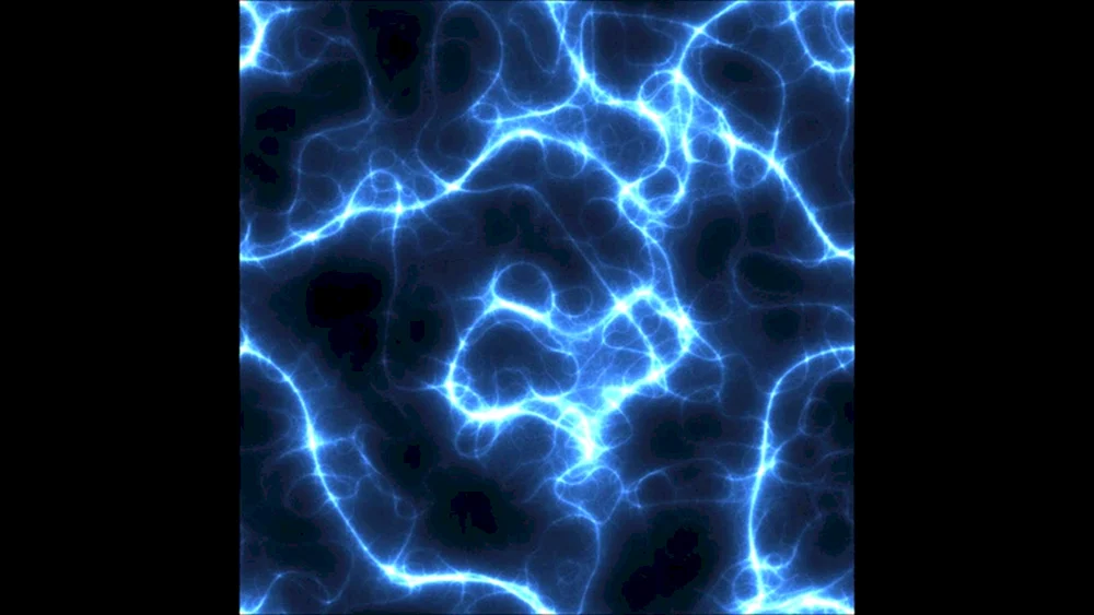 Blaue Effekte