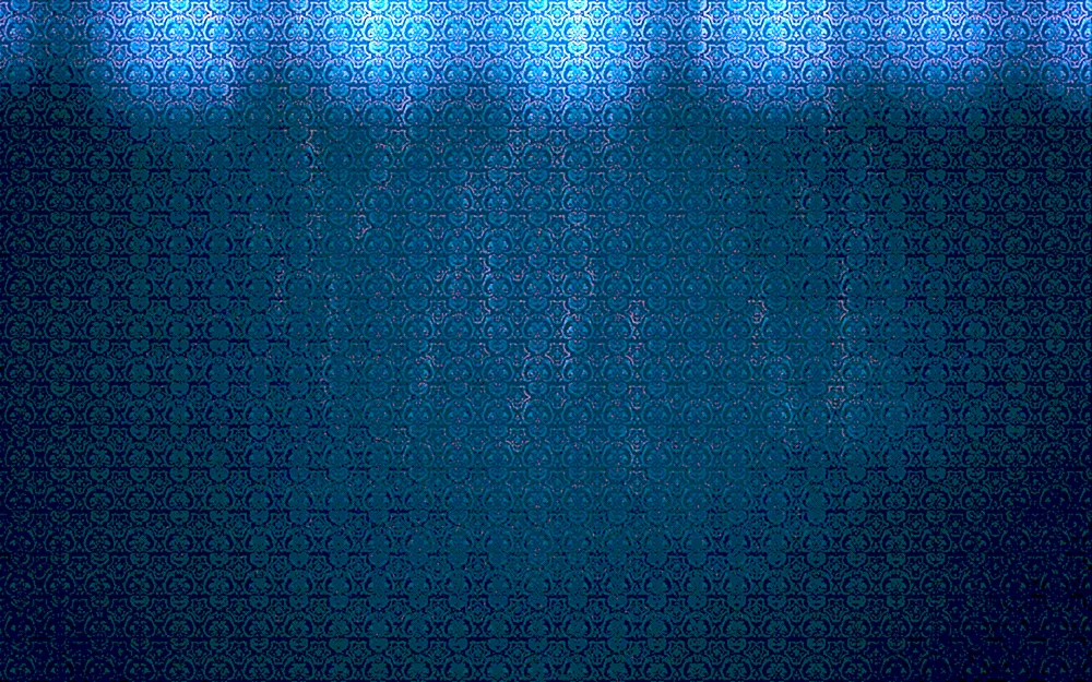 Blaue Tapete