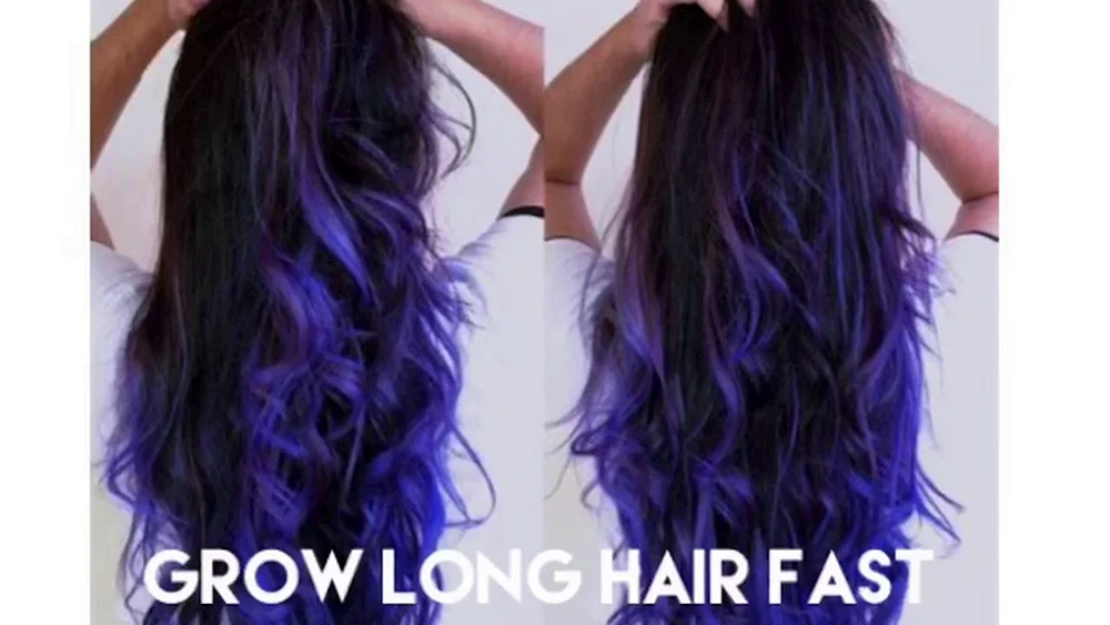 Schwarzes Haar Haare mit roten Spitzen