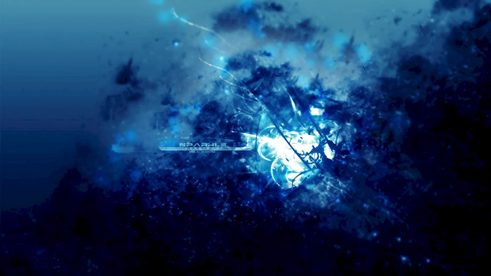 Blauer Hintergrund