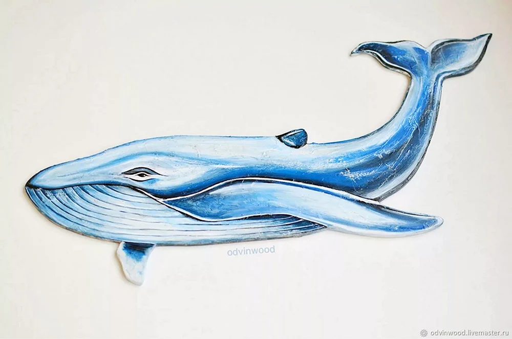 Wal Zeichnung Aquarell