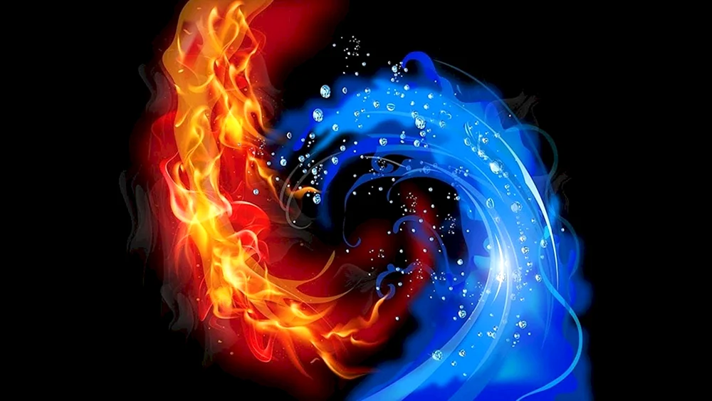 Blaues Feuer