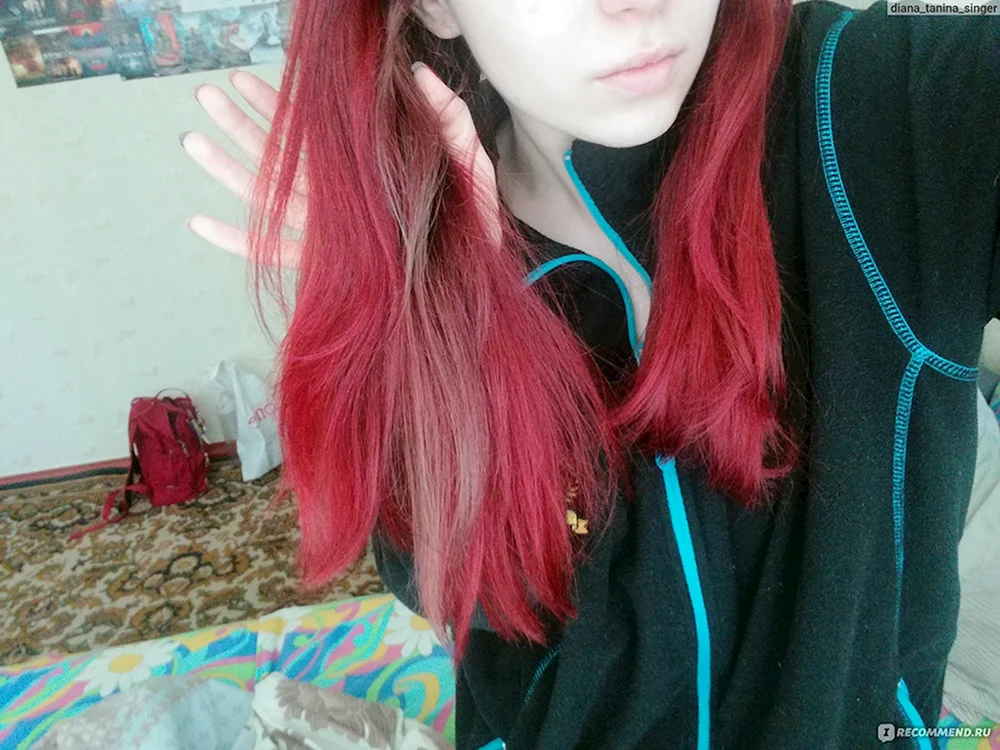 Blue Haarfarbe
