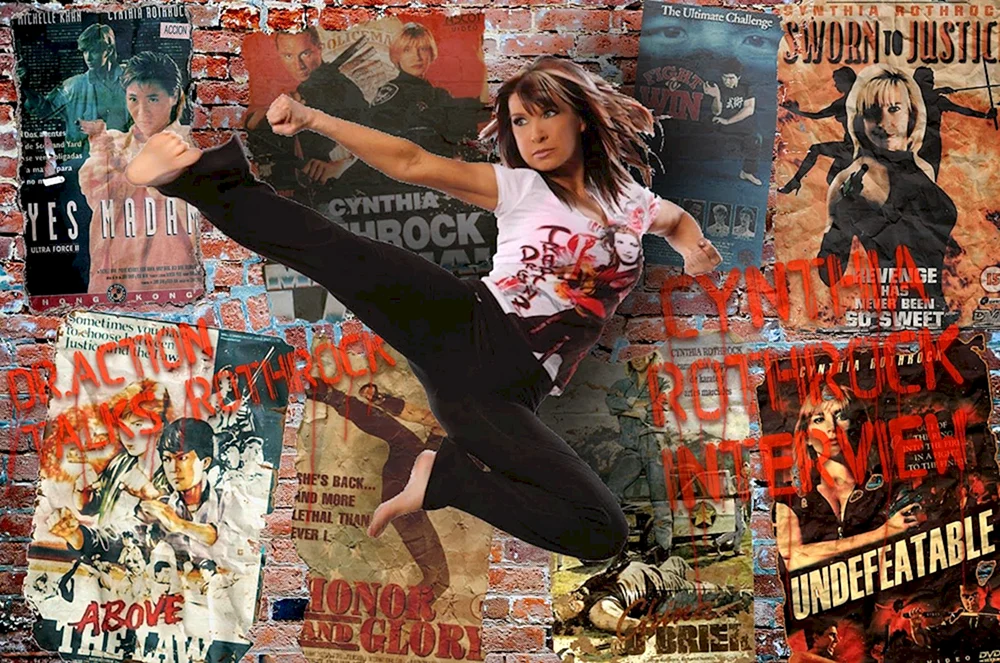 Cynthia Rothrock Racheschwur