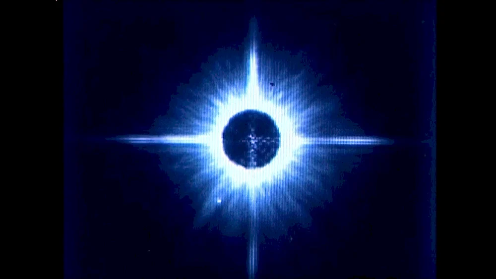 Sirius-Stern im Teleskop