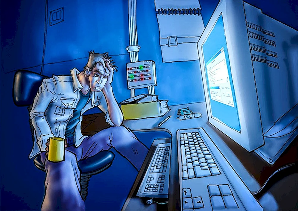Mehrarmiger Sysadmin Shiva