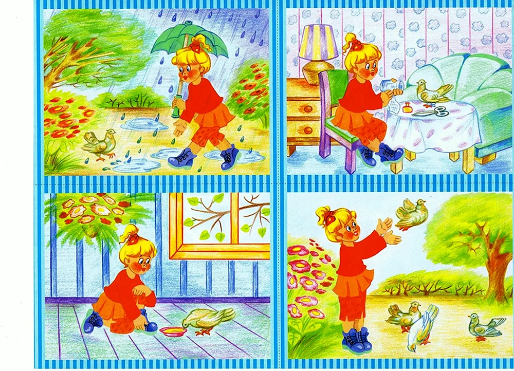 Erzählbilder. Erzählbilder für Kinder