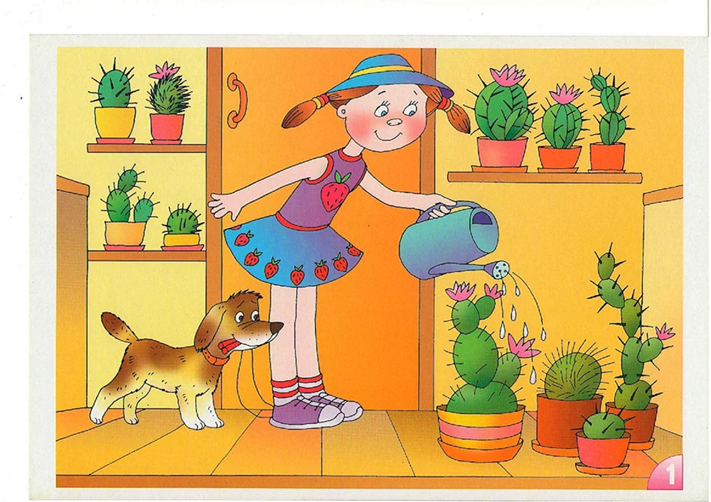 Erzählbilder für Vorschulkinder