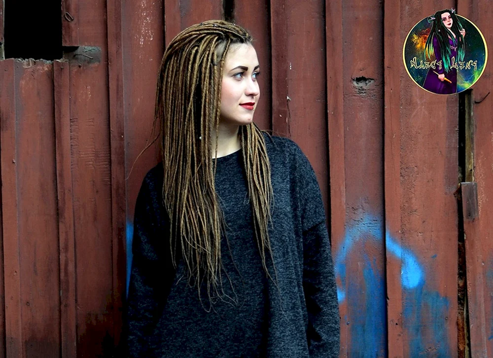 Skandinavische Zöpfe de Dreadlocks