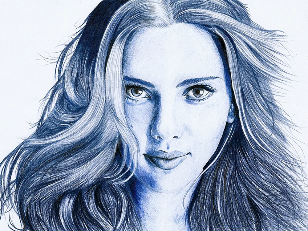 Scarlett Johansson Portrait