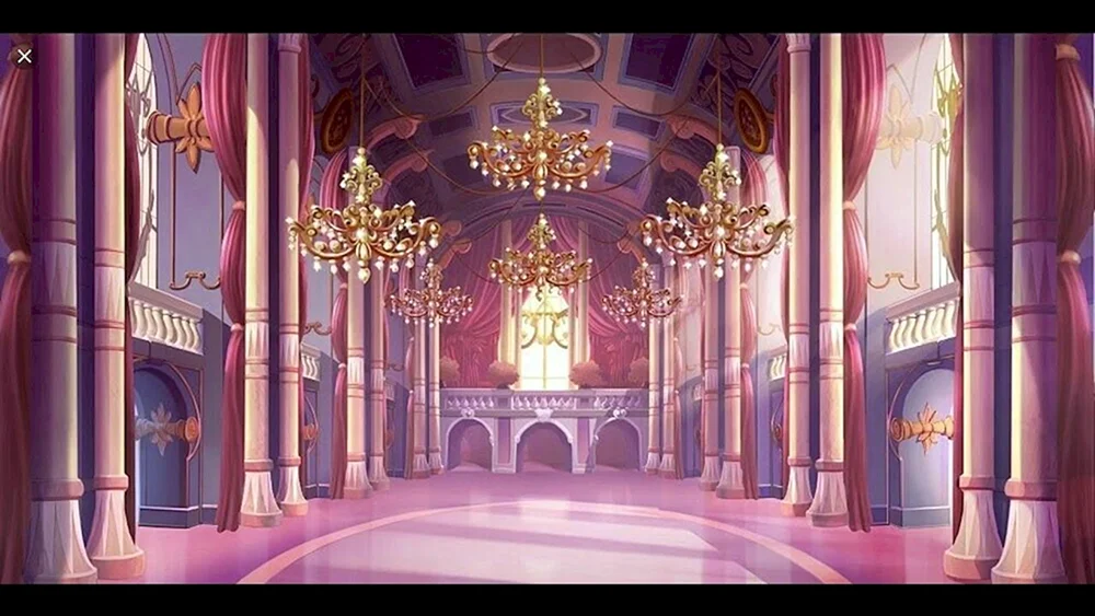Der Märchenschloss-Thronsaal der Königin