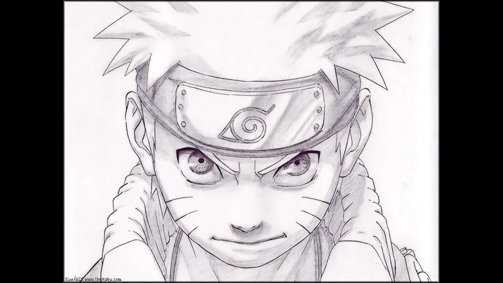 Sketch Anime Skizzen Naruto