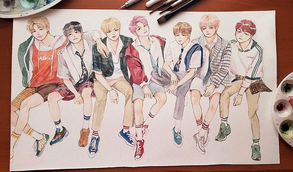 BTS Skizzengruppe