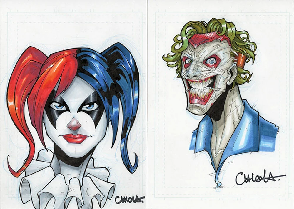 Joker Zeichnung
